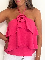 Top Caline (fuchsia)