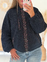 Veste réversible Adriana (marine)  