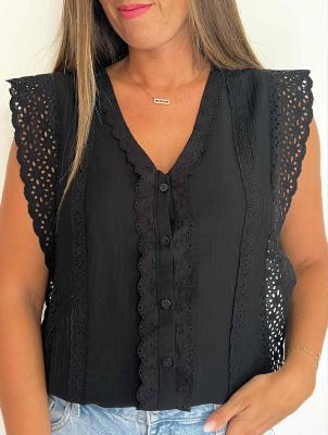 Blouse Mélanie (noire)