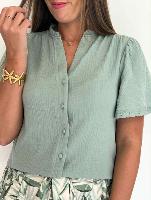 Blouse Julienne (vert amande)
