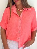 Chemise Sandy (corail)