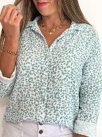 Chemise Alix (vert amande)