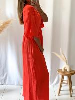 Combi pantalon Léa (corail)
