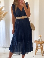 Robe Angèle (Bleu marine)