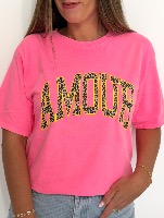 Tee shirt Lyam (rose fluo)