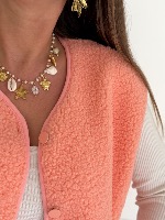 Gilet Zola (abricot)