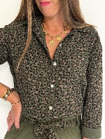 Chemise Safari (kaki)