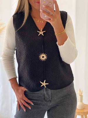 Gilet Basile (noir)