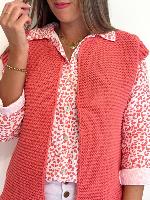Gilet Maria (corail)