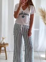 Pantalon Marin (vert amande)