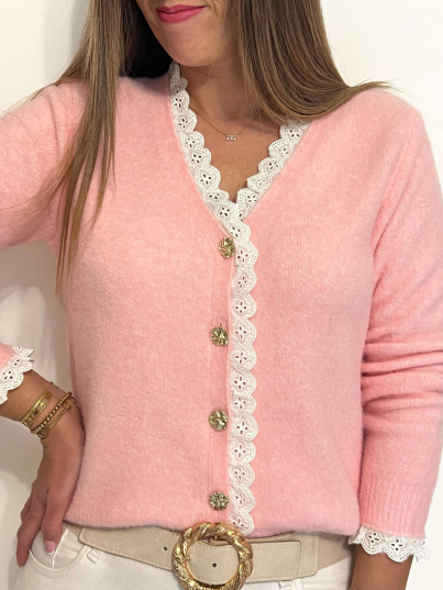 Gilet Ninon (Rose)
