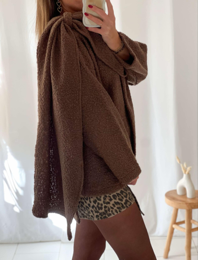 Veste Jeanne (chocolat)
