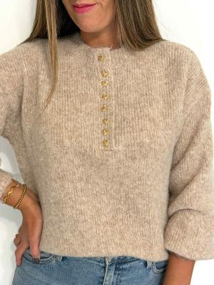 Pull Maxence  (taupe)