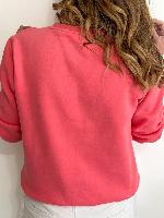 Sweat "Bichette" (corail)