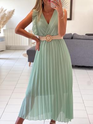 Robe Angèle (vert d'eau)