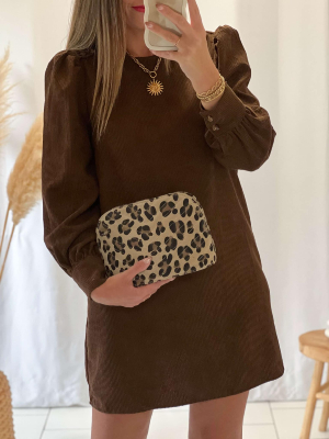 Robe Gladys (Chocolat) 