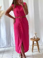 Robe Ornella (fuchsia)