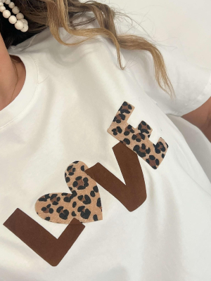 Tee shirt Love Léo