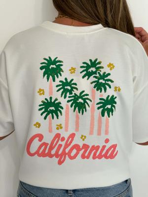 Tee shirt California (blanc)