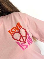 Tee shirt Gaby (rose)