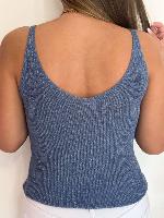 Top Manon (bleu jeans)