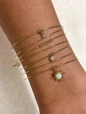 Bracelet semainier Star (blanc)