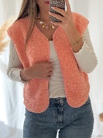 Gilet Zola (abricot)