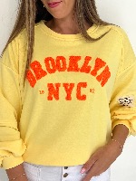 Sweat Brooklyn (jaune)