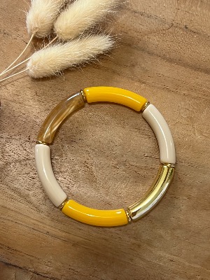 Bracelet Titia (jaune)