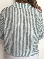 Chemise Palmyre (vert amande)