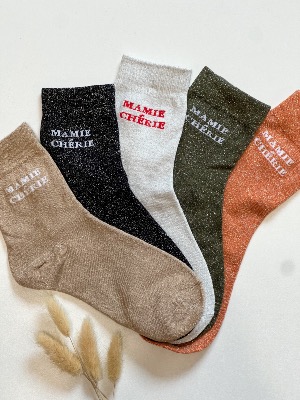 Chaussettes Mamie chérie