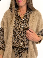 Gilet Arthur (camel)