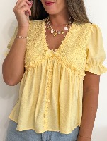 Blouse Carla (jaune)