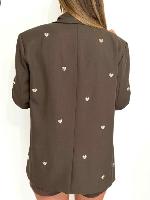 Blazer Alexis (chocolat)