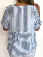 Blouse Célia (bleu)