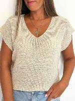 Top Capucine (doré)