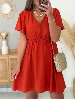 Robe Justine (brique)