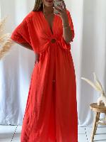 Combi pantalon Léa (corail)