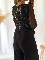 Combi pantalon Mélaine (noir)