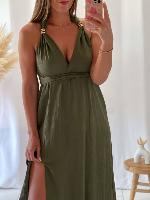 Robe Clara (kaki)