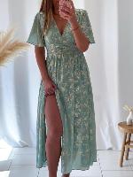 Robe Camélia (vert d'eau)