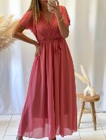 Robe Amelia (vieux rose)