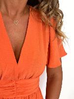 Robe Jeanne (orange)