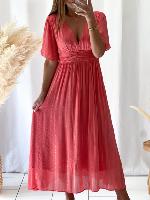 Robe Kyra (corail)