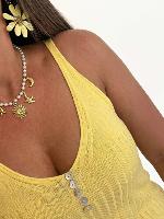 Top Amélie (jaune)