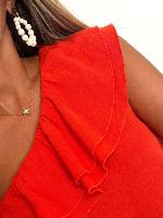  Top One shoulder (corail)