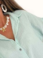 Chemise Anissa (vert d'eau)