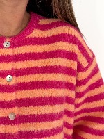 Gilet Tom fushia/orange