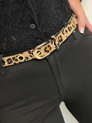 Ceinture Agathe (léopard)