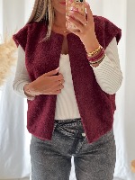 Gilet Alba (bordeaux)